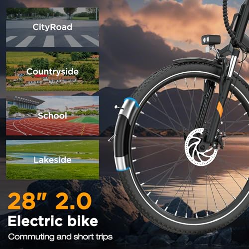 HITWAY E-Trekkingrad 28 Zoll — Ansicht 4