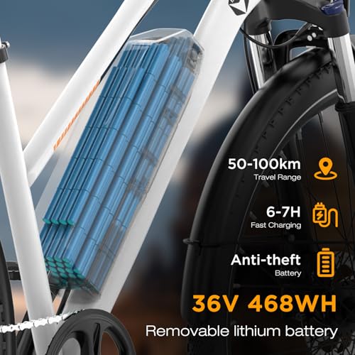 HITWAY E-Citybike 28 Zoll — Ansicht 3